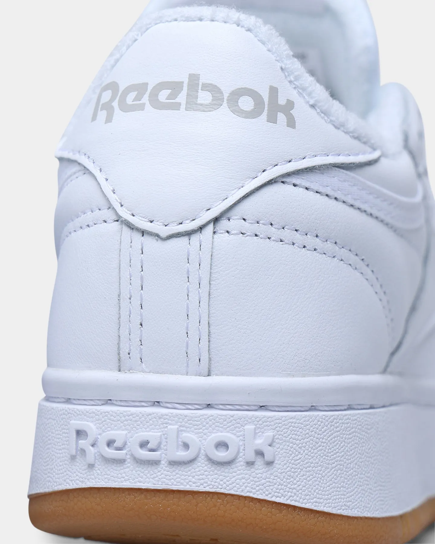 Reebok Women's Club C Double White/Reebok Rubber Gum-07/White