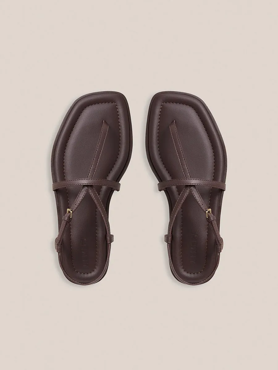 Remly Sandal in Walnut