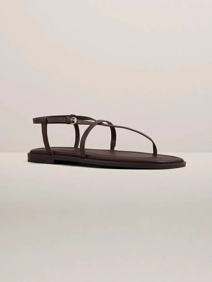 Remly Sandal in Walnut