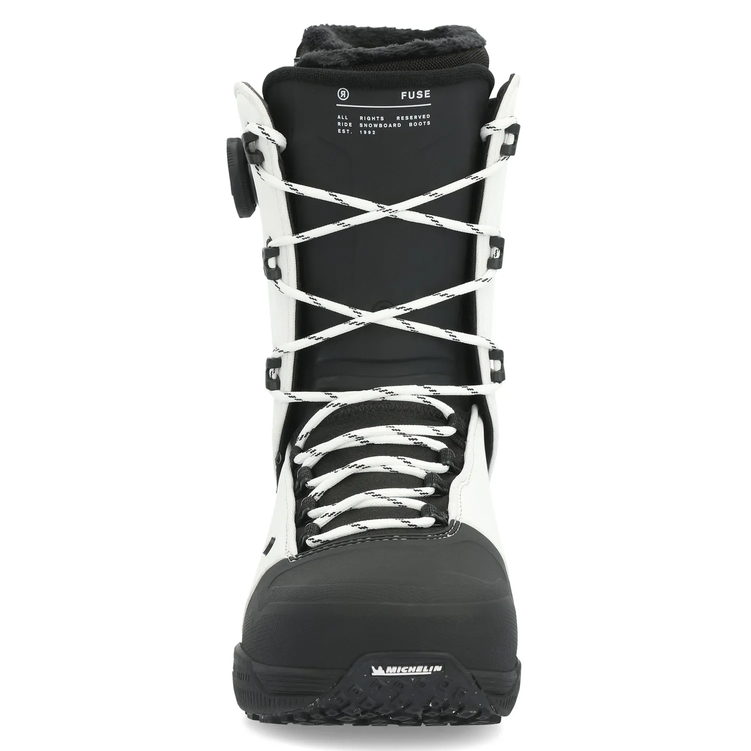 Ride Men's Fuse Snowboard Boots 2024 Milk