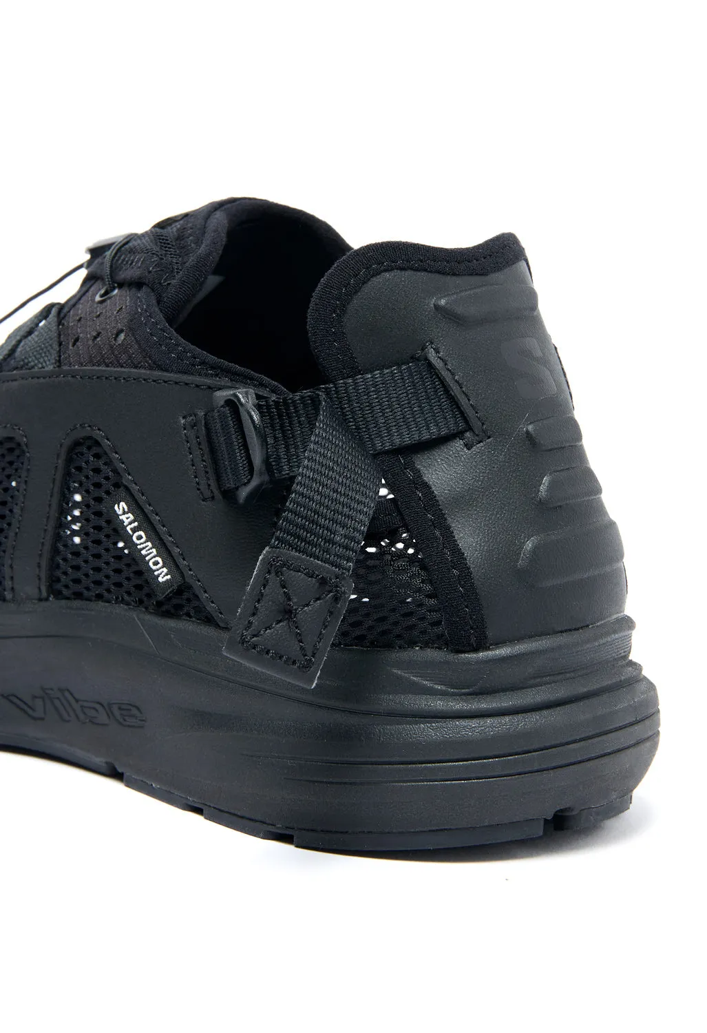 Salomon Techsonic - Black / Black / Vanilla Ice