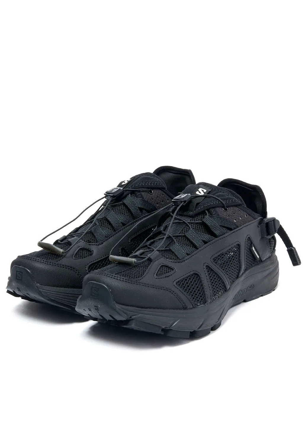 Salomon Techsonic - Black / Black / Vanilla Ice