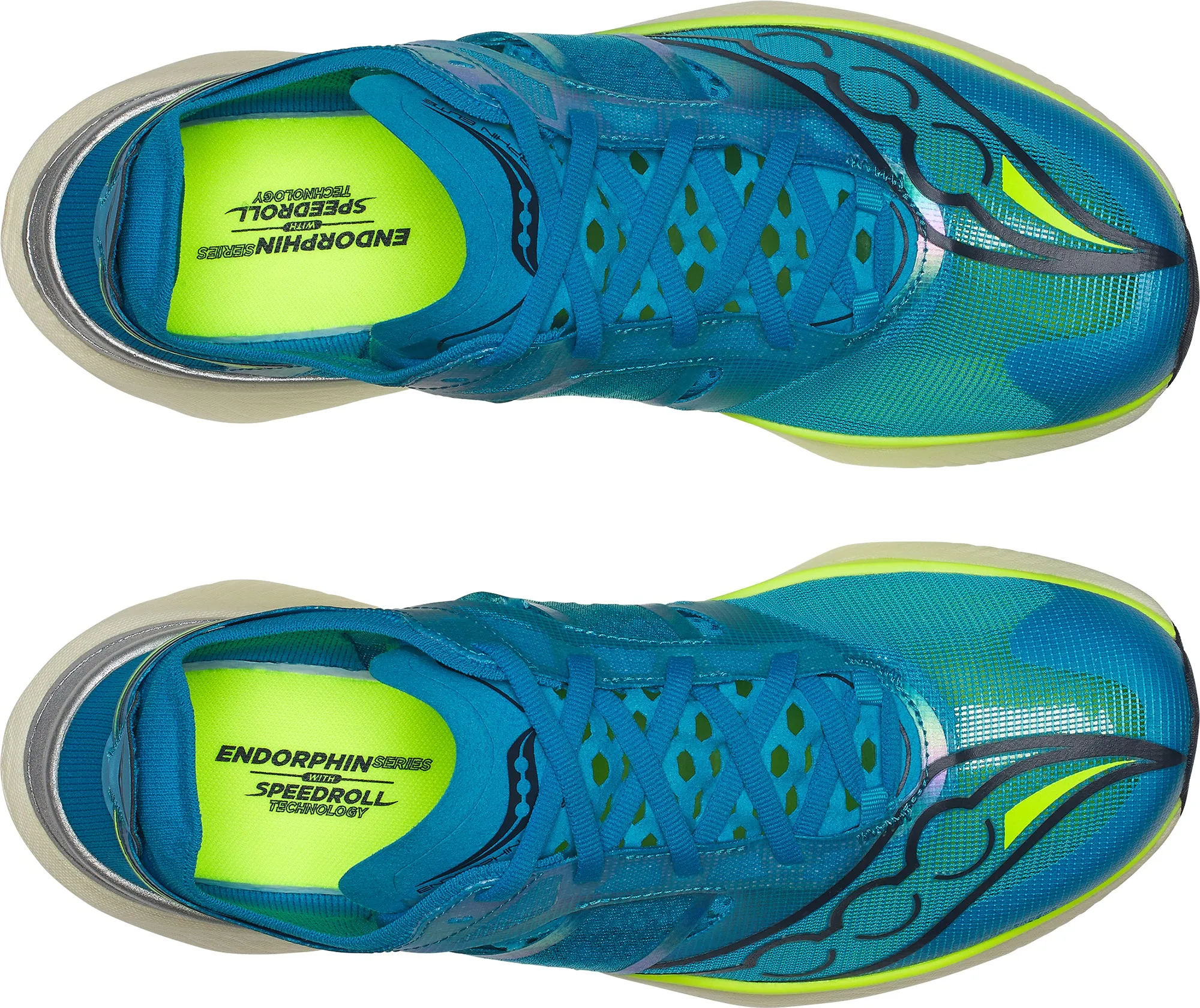 Saucony Endorphin Elite Mens Running Shoes - Blue