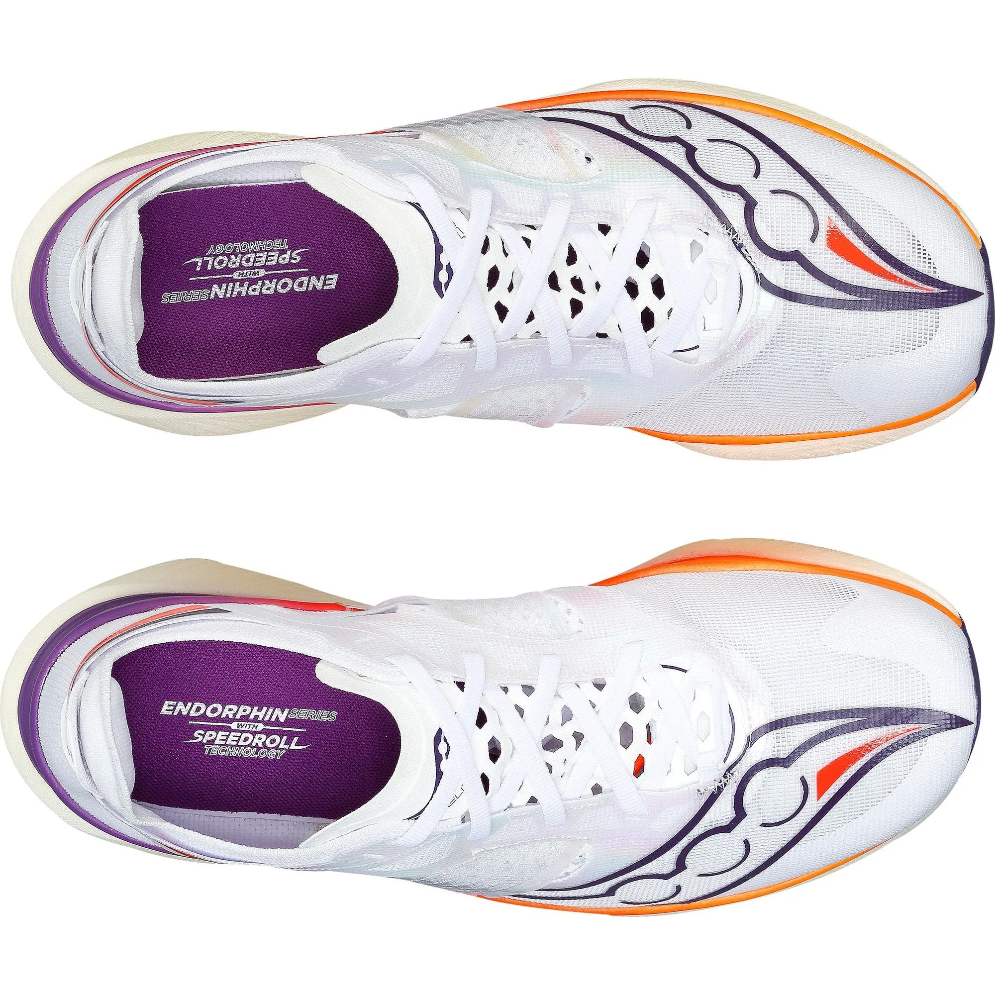 Saucony Endorphin Elite Womens Running Shoes - White