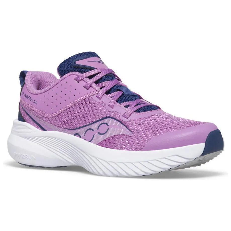 Saucony Kinvara 14 Junior Running Shoes - Pink