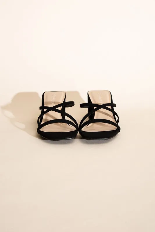 Selena Mule Sandal Heels