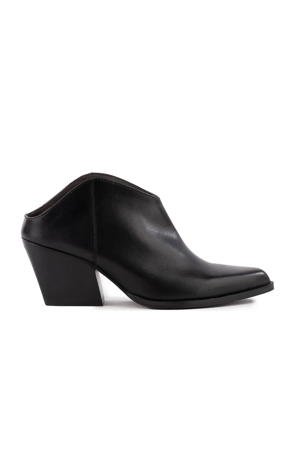 Seychelles Fancy Affair Booties In Black Leather