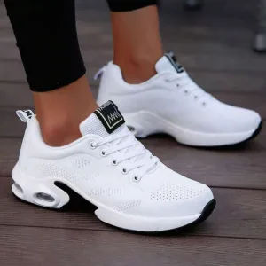 SHEIN - Lace-Up Front Running Sneakers