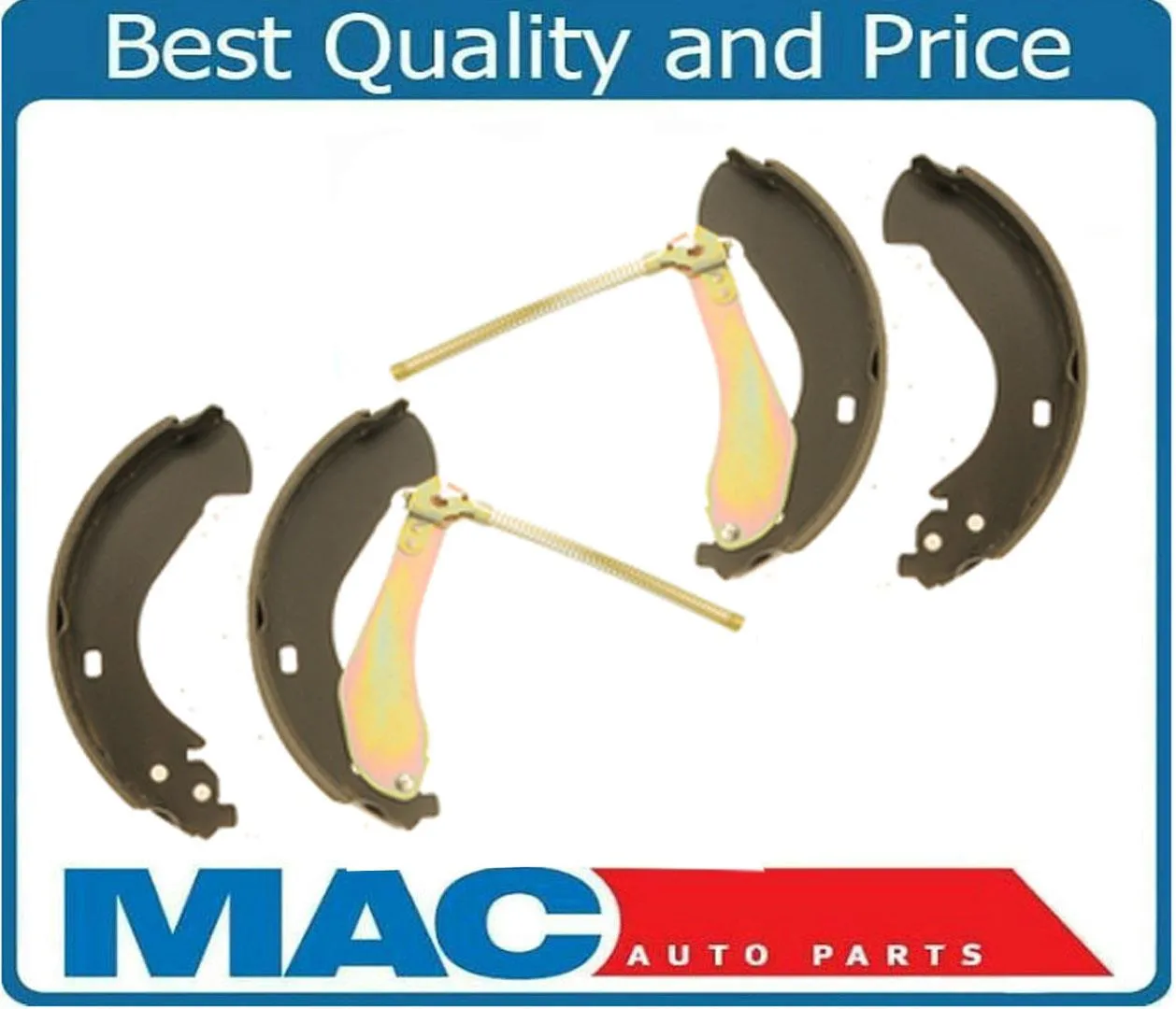 Silverado Sierra Rear Brake Shoes Dash 4 Brake B855 Drum Brake Shoe