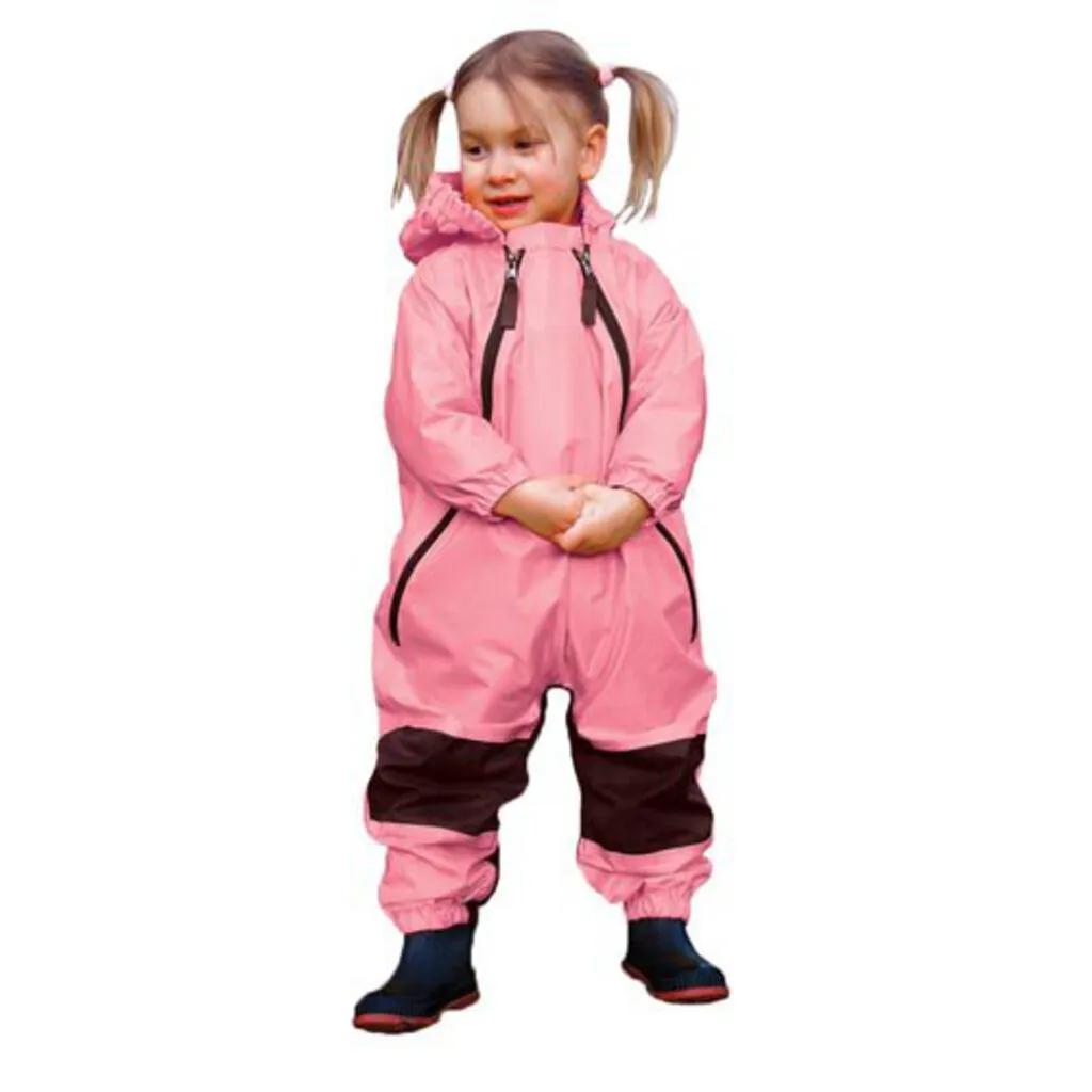 Size 2: Muddy Buddy Tuffo PINK Rain Suit NEW