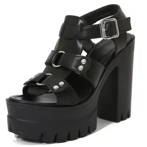 SkyHigh Siren Platform Heels