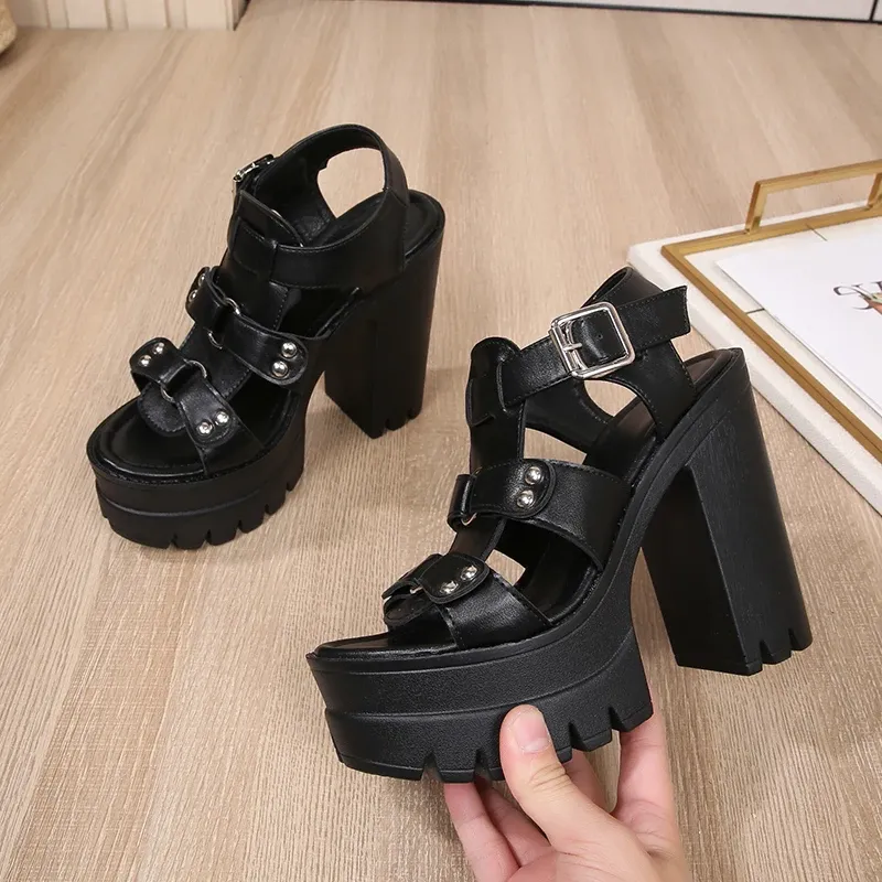 SkyHigh Siren Platform Heels