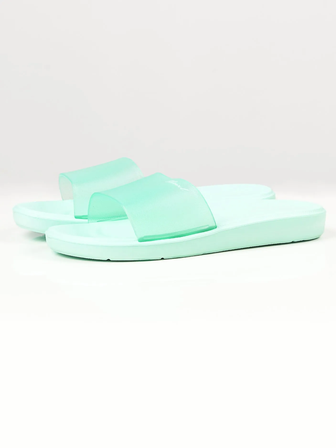 Slide Slippers - Sea Green