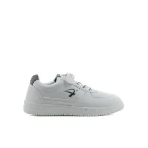 Sneakers bambino bianche tennis con velcro