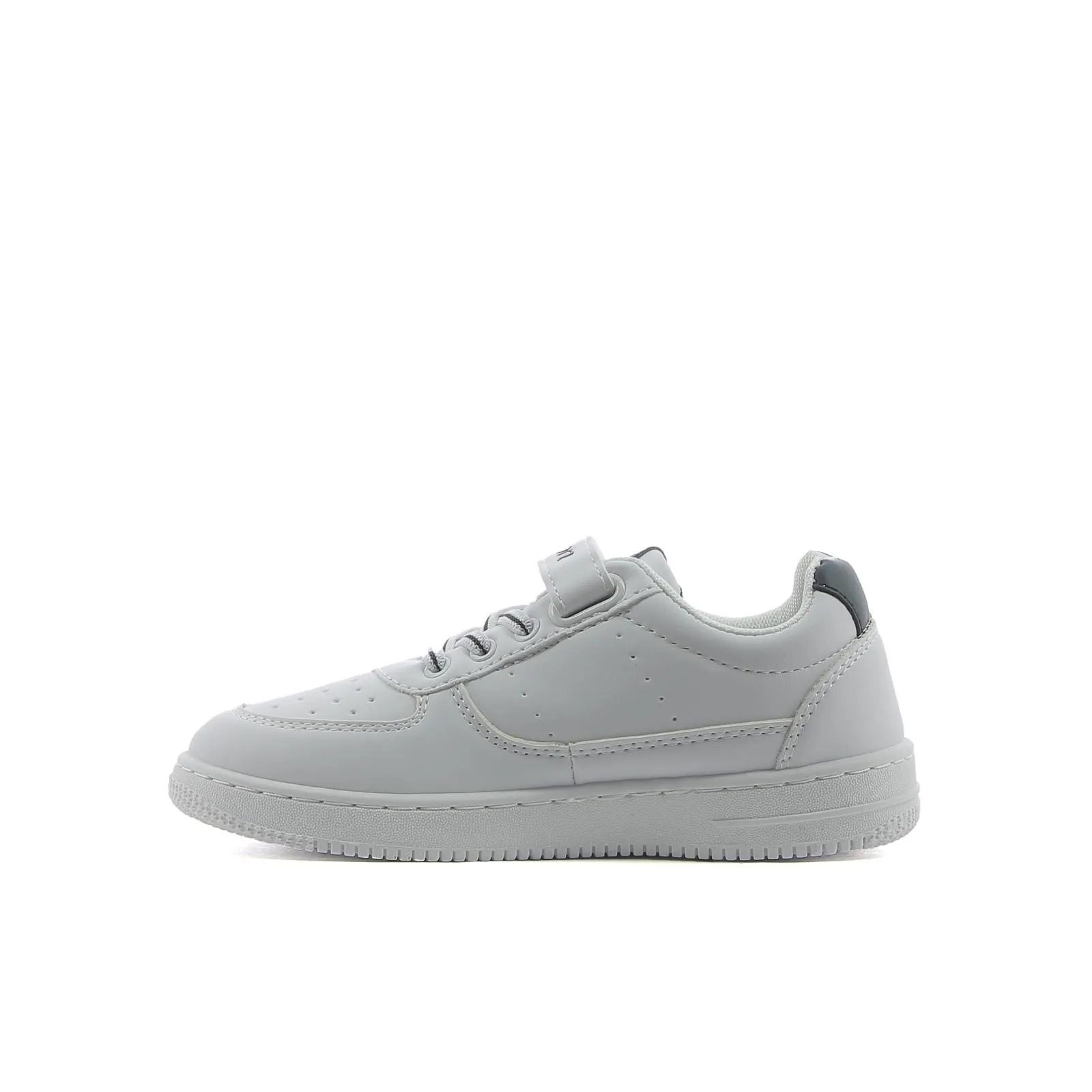 Sneakers bambino bianche tennis con velcro