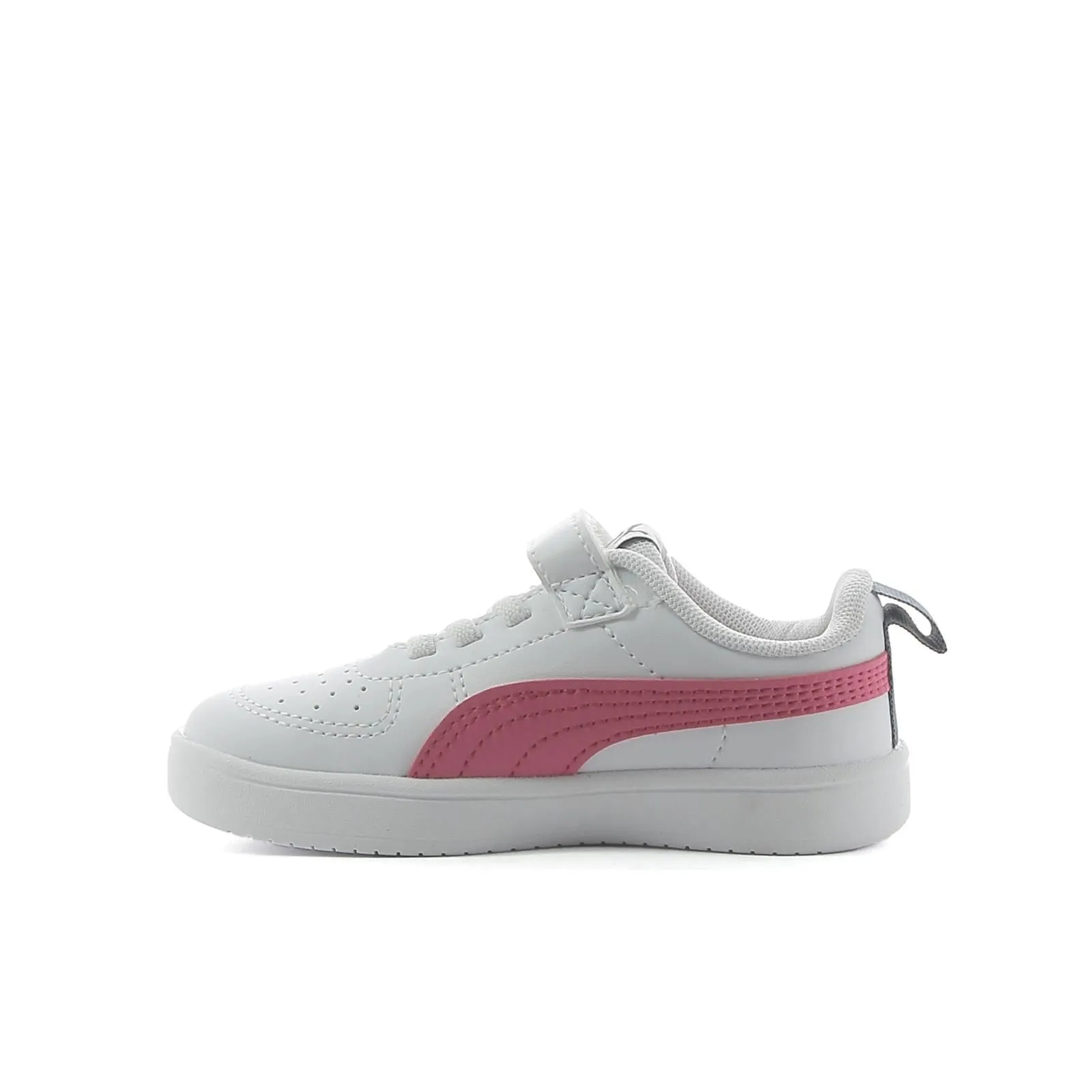 Sneakers bimba da tennis bianche Rickie in pelle