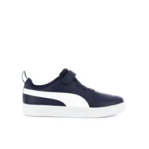 Sneakers bimbo da tennis blu e bianche Rickie Ac