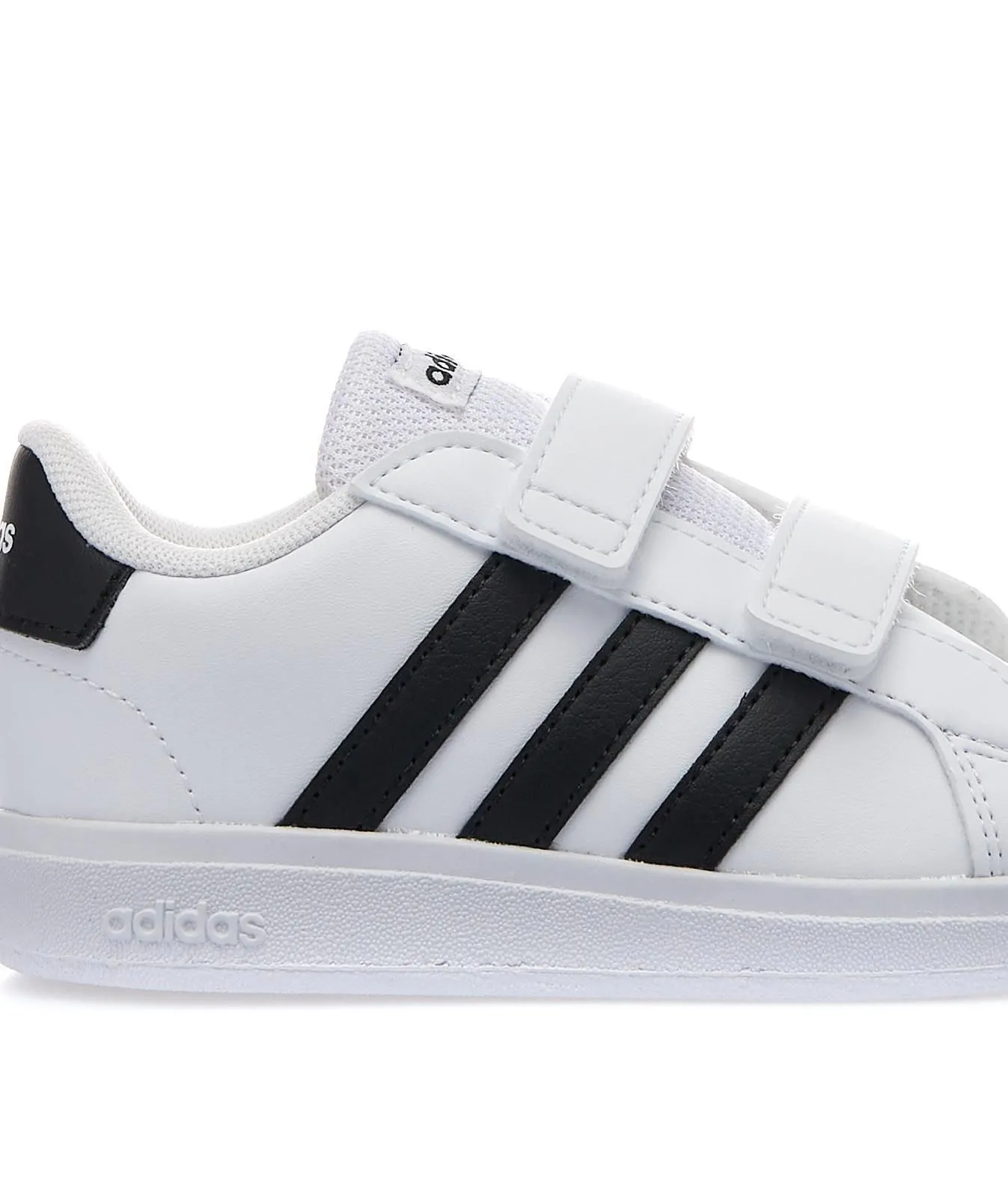 Sneakers bimbo da tennis Grand Court 2.0 con doppio velcro