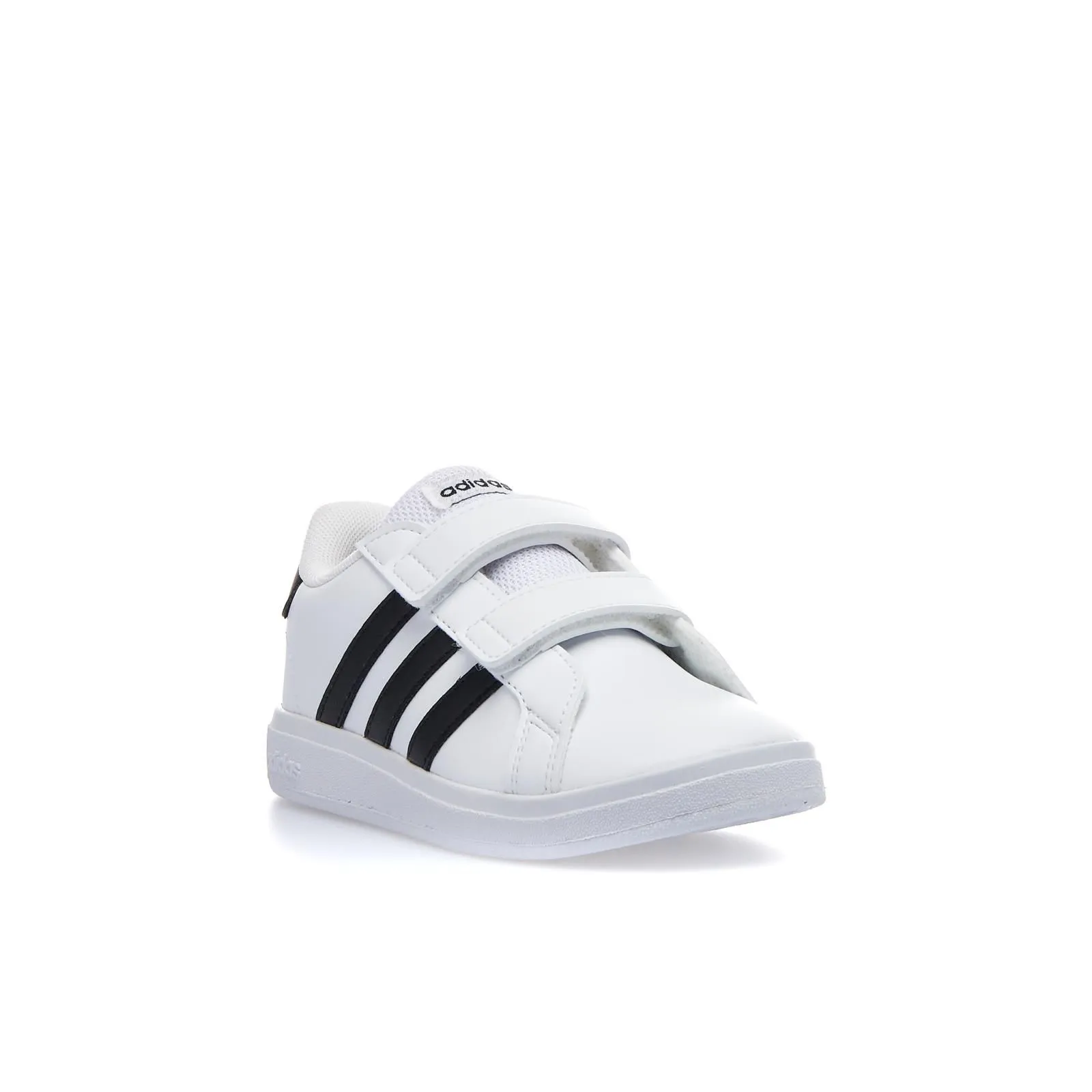 Sneakers bimbo da tennis Grand Court 2.0 con doppio velcro