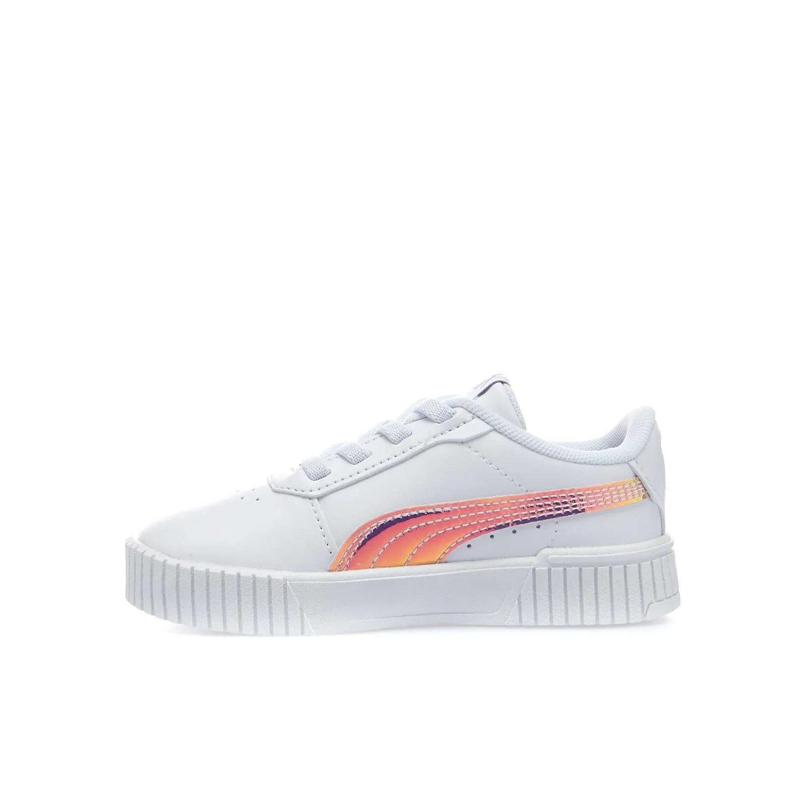 Sneakers tennis bianche da bimba Carina 2.0 Holo