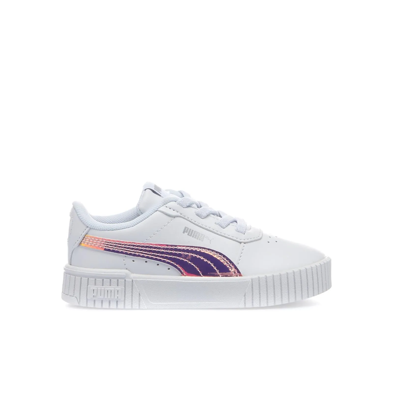 Sneakers tennis bianche da bimba Carina 2.0 Holo