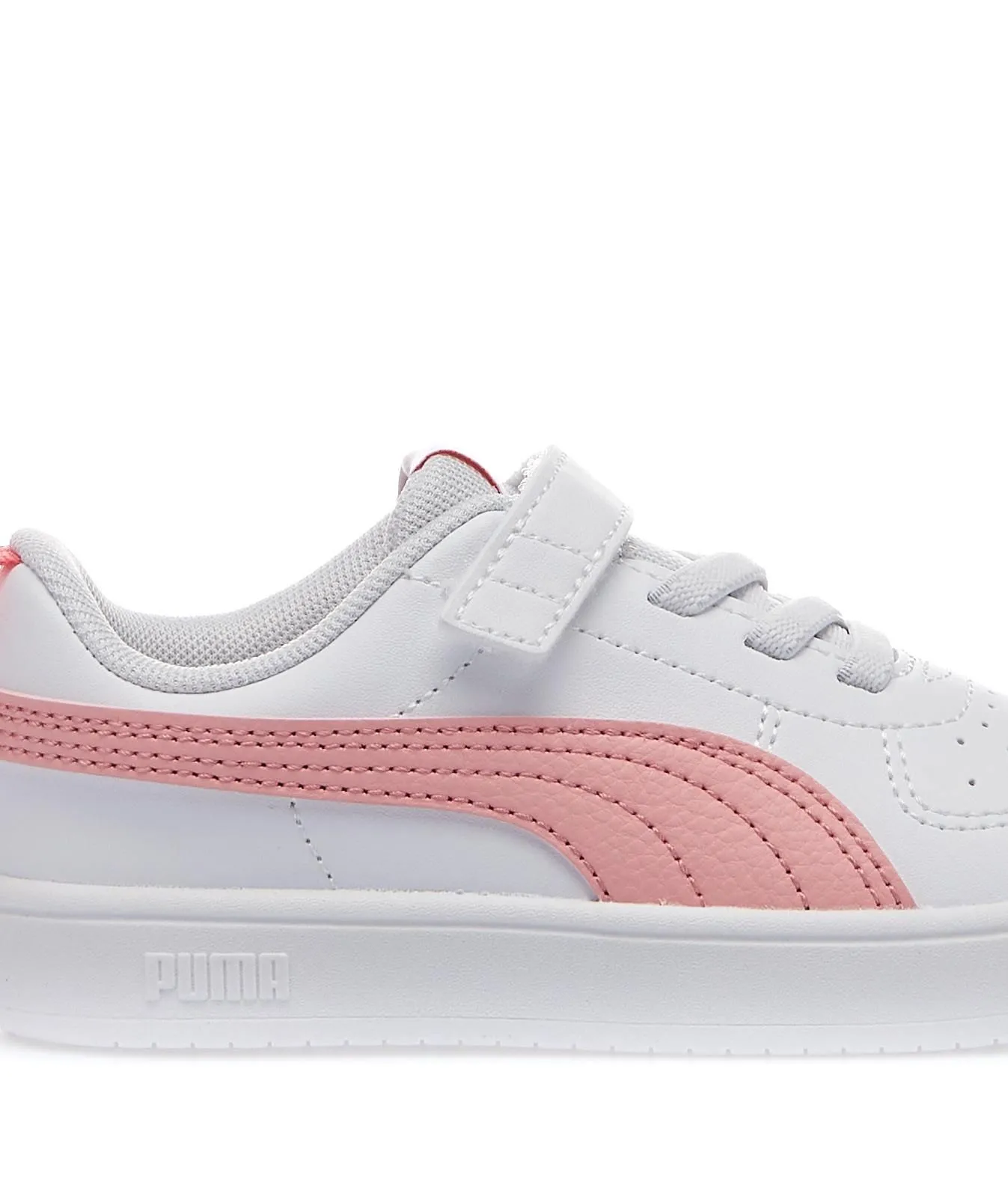 Sneakers tennis bianche da bimba Rickie Ac con velcro