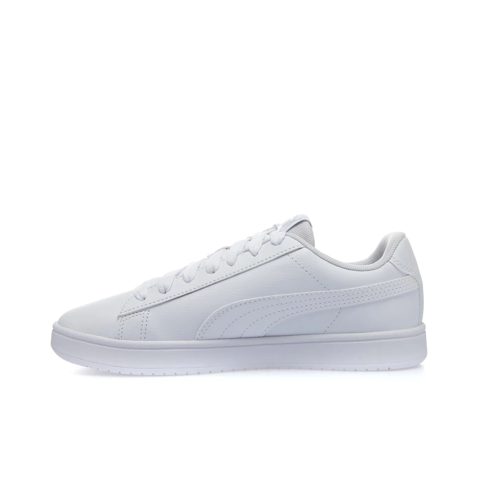 Sneakers tennis bianche da ragazzo Rickie Classic in pelle