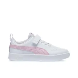 Sneakers tennis bianche e rosa Rickie bambina