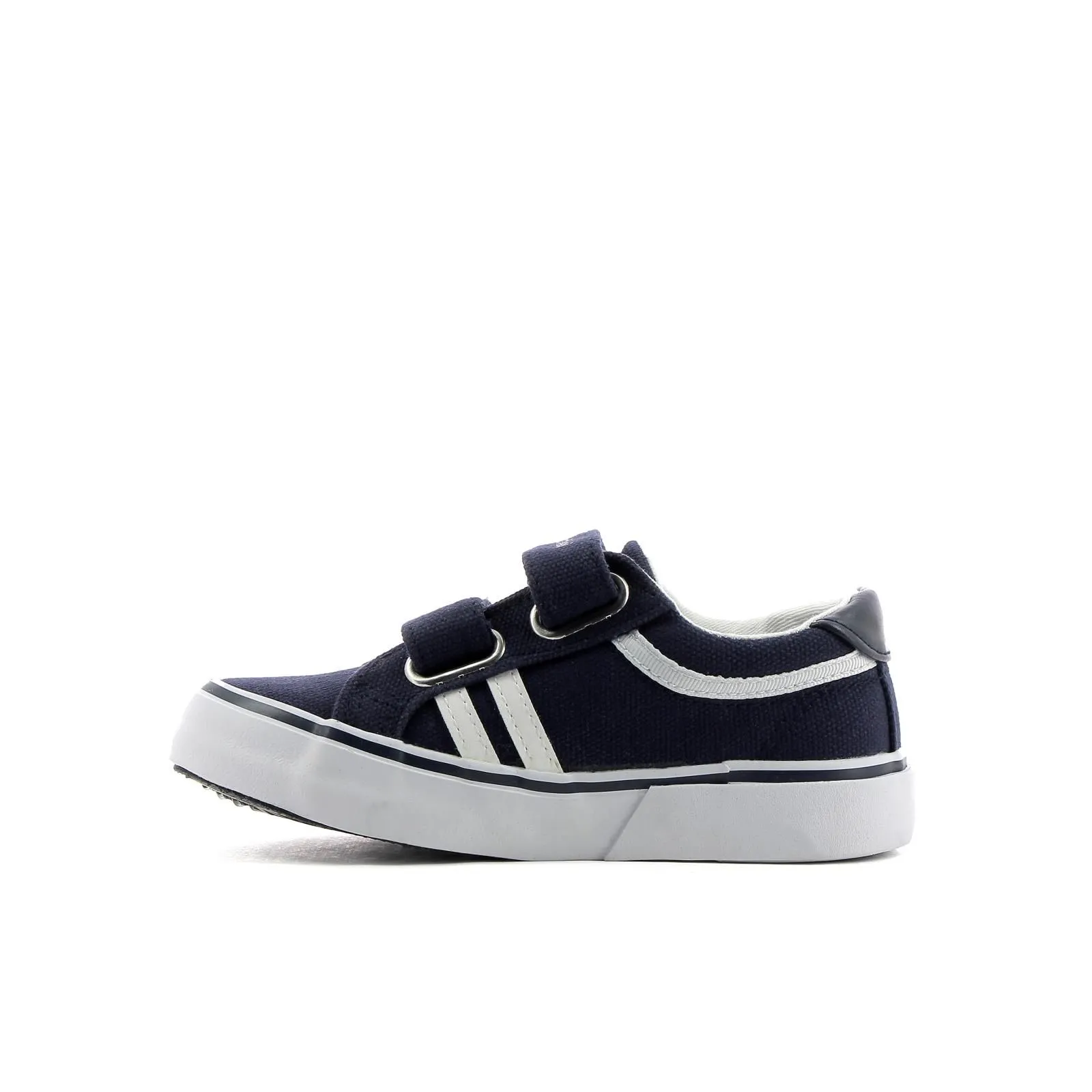 Sneakers tennis blu da bambino in tela