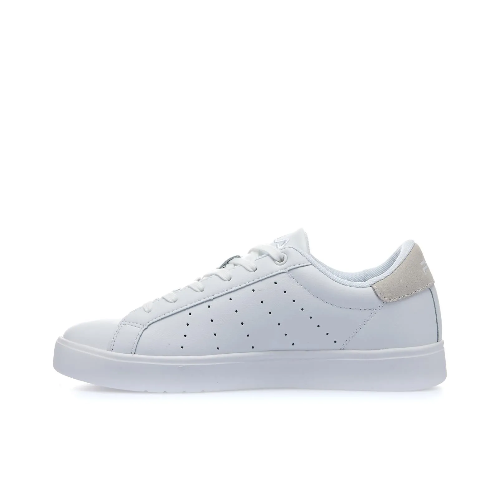 Sneakers tennis da donna bianche in pelle Lusso