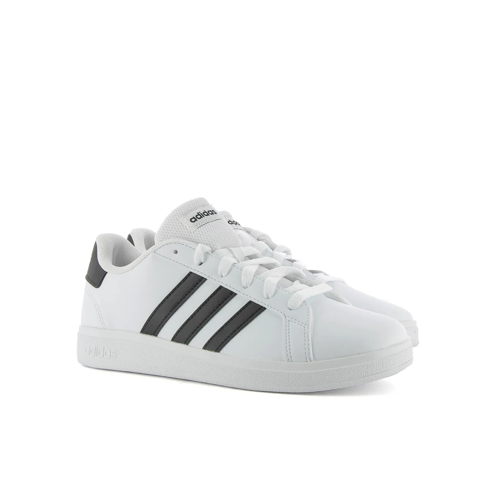 Sneakers tennis da ragazzo bianche Grand Court