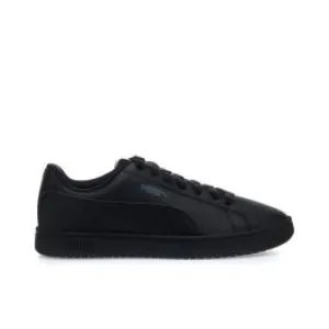 Sneakers tennis nere da ragazzo Rickie Classic in pelle