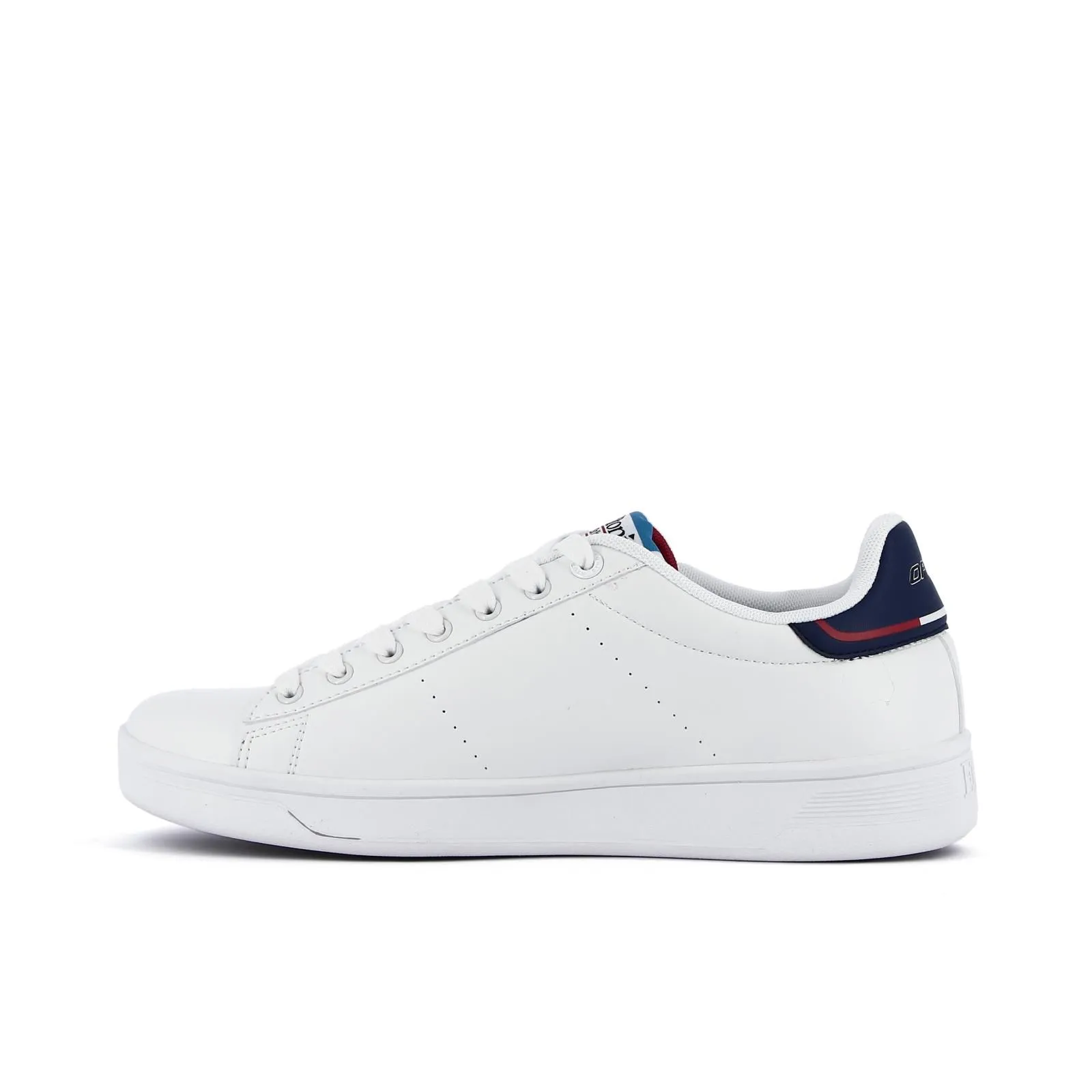 Sneakers uomo da tennis bianche in pelle