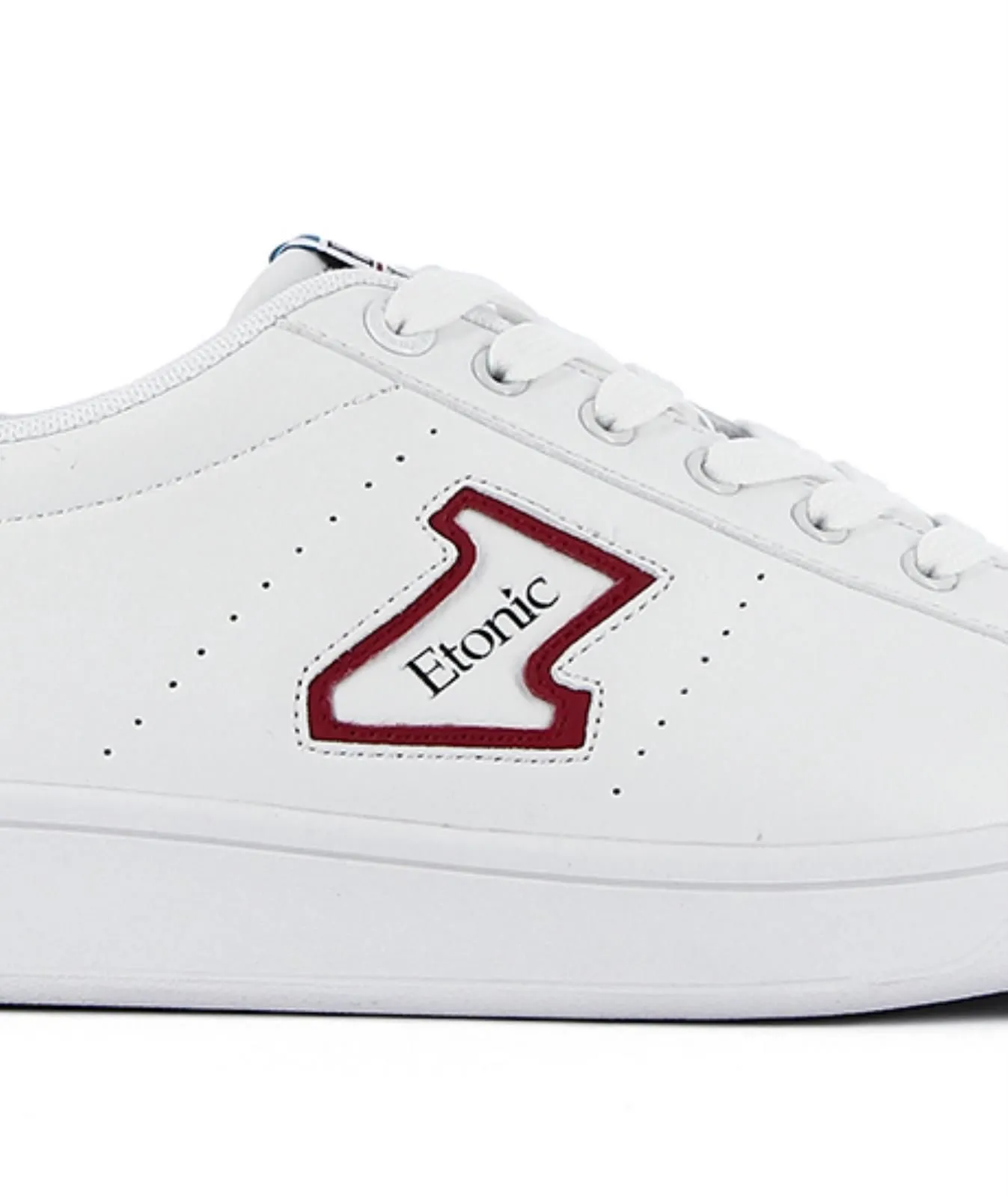 Sneakers uomo da tennis bianche in pelle