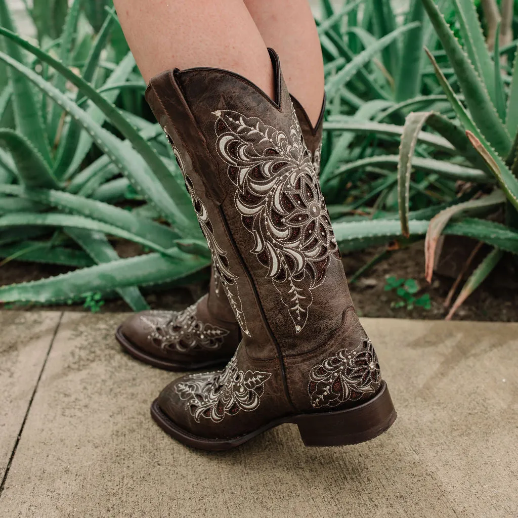 Soto Boots Inlay Cowboy Boots M50055