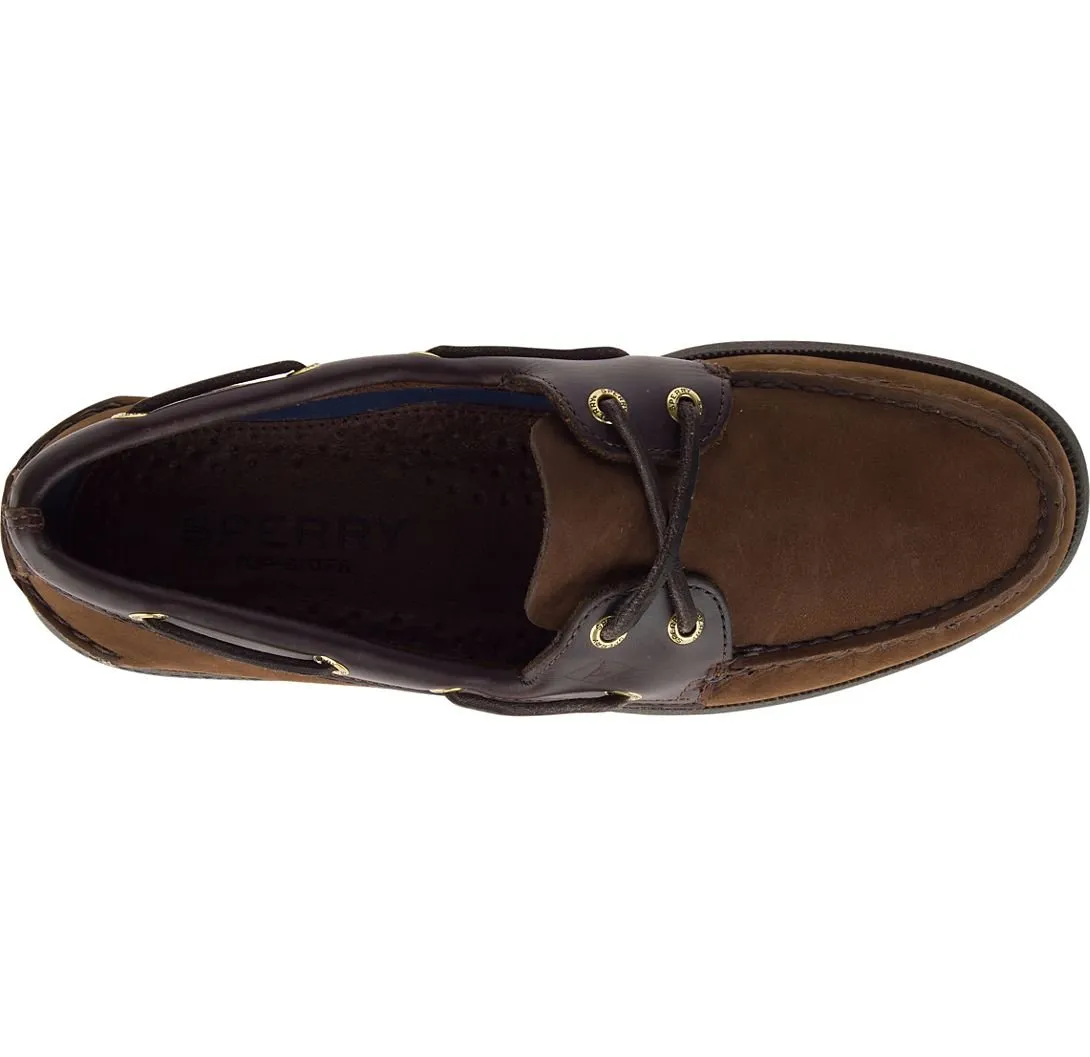 Sperry Men's Authentic Original Leather Boat Shoe Brown Nubuck