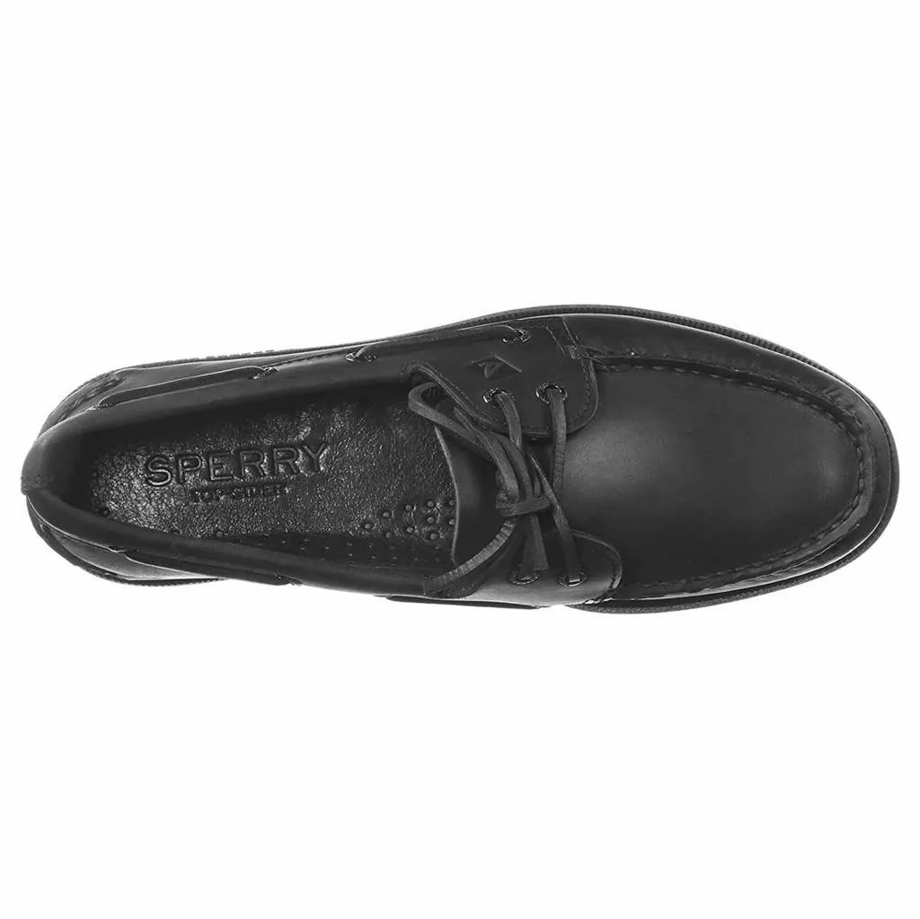 Sperry Mens Shoes Authentic Original 2-Eye Casual Lace-Up Low-Profile Leather - UK 10