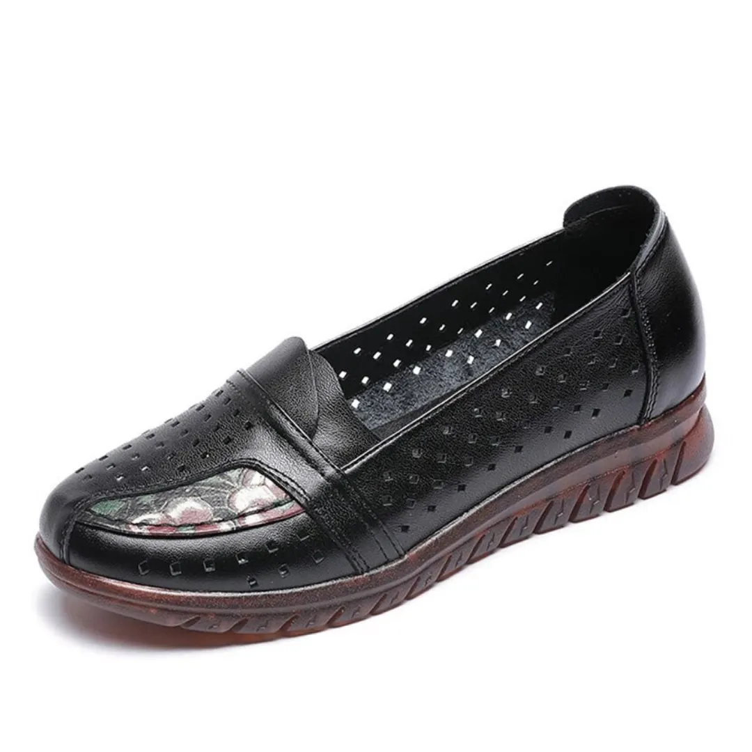 Stella Women's Genuine Leather Slip On Shoes