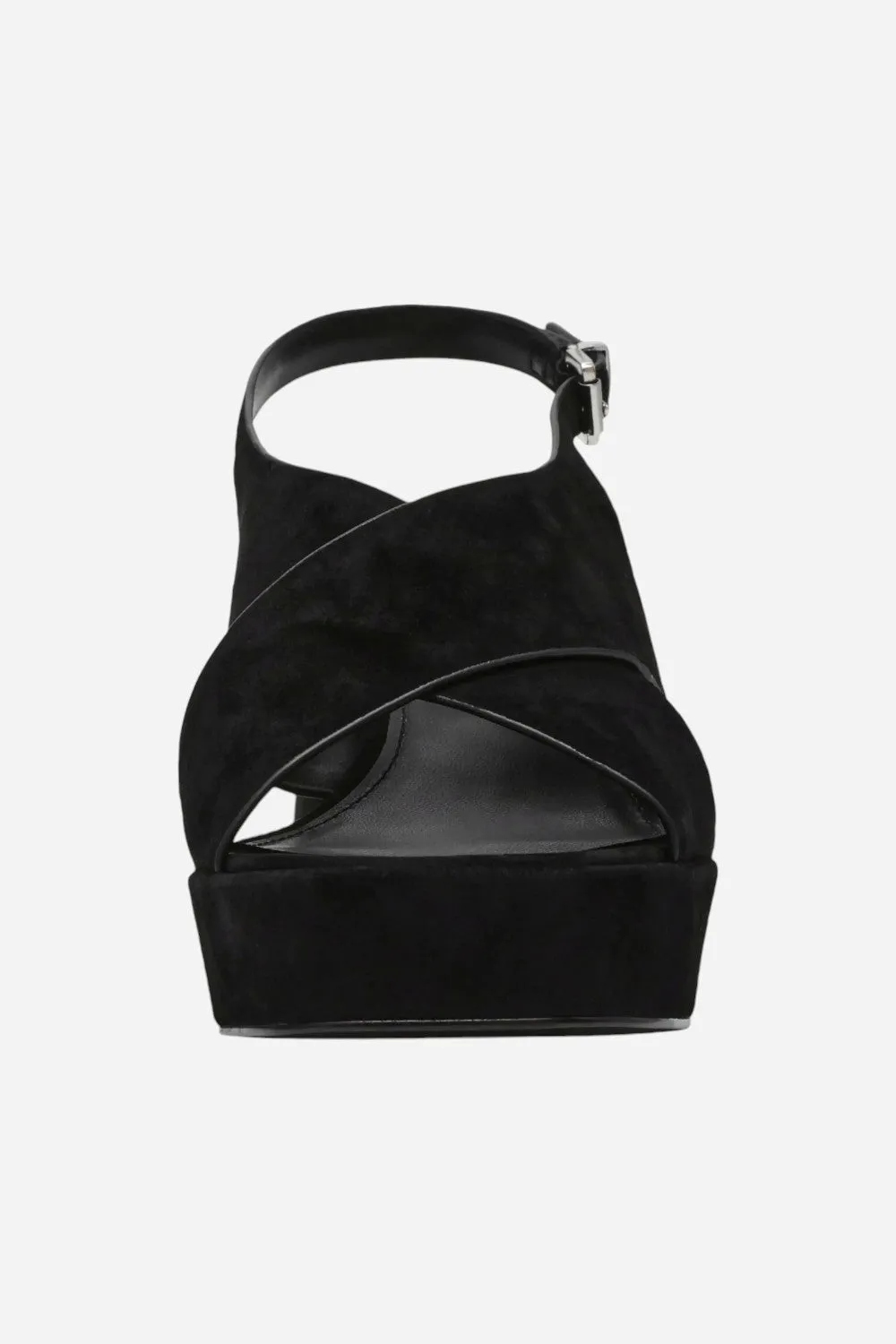 Steve Madden Marino Black Suede Heel