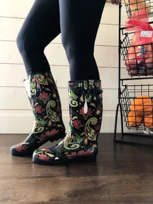 Sunshine rainboots