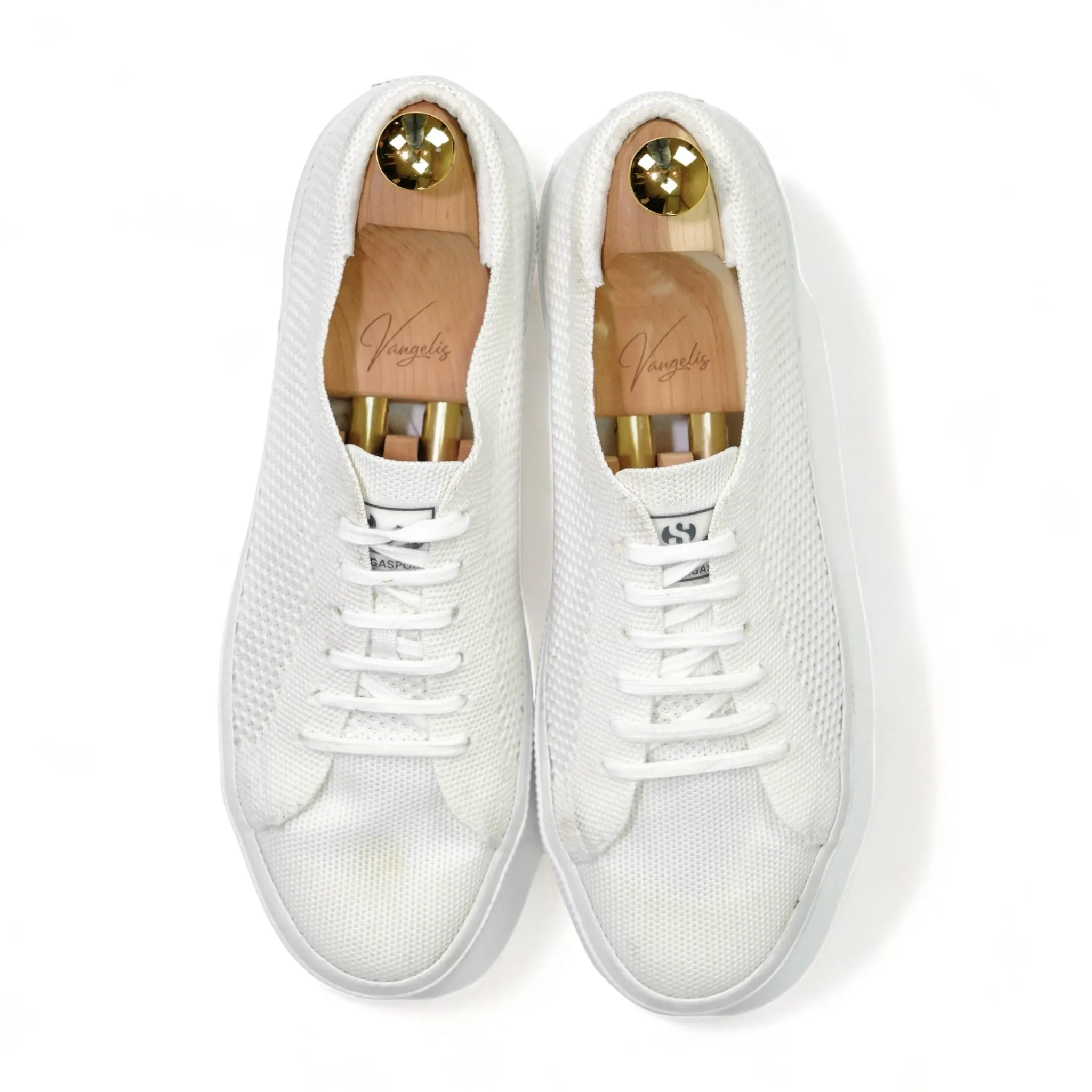 Superga - Cream Mesh Tennis Shoe EU 43 / UK 9