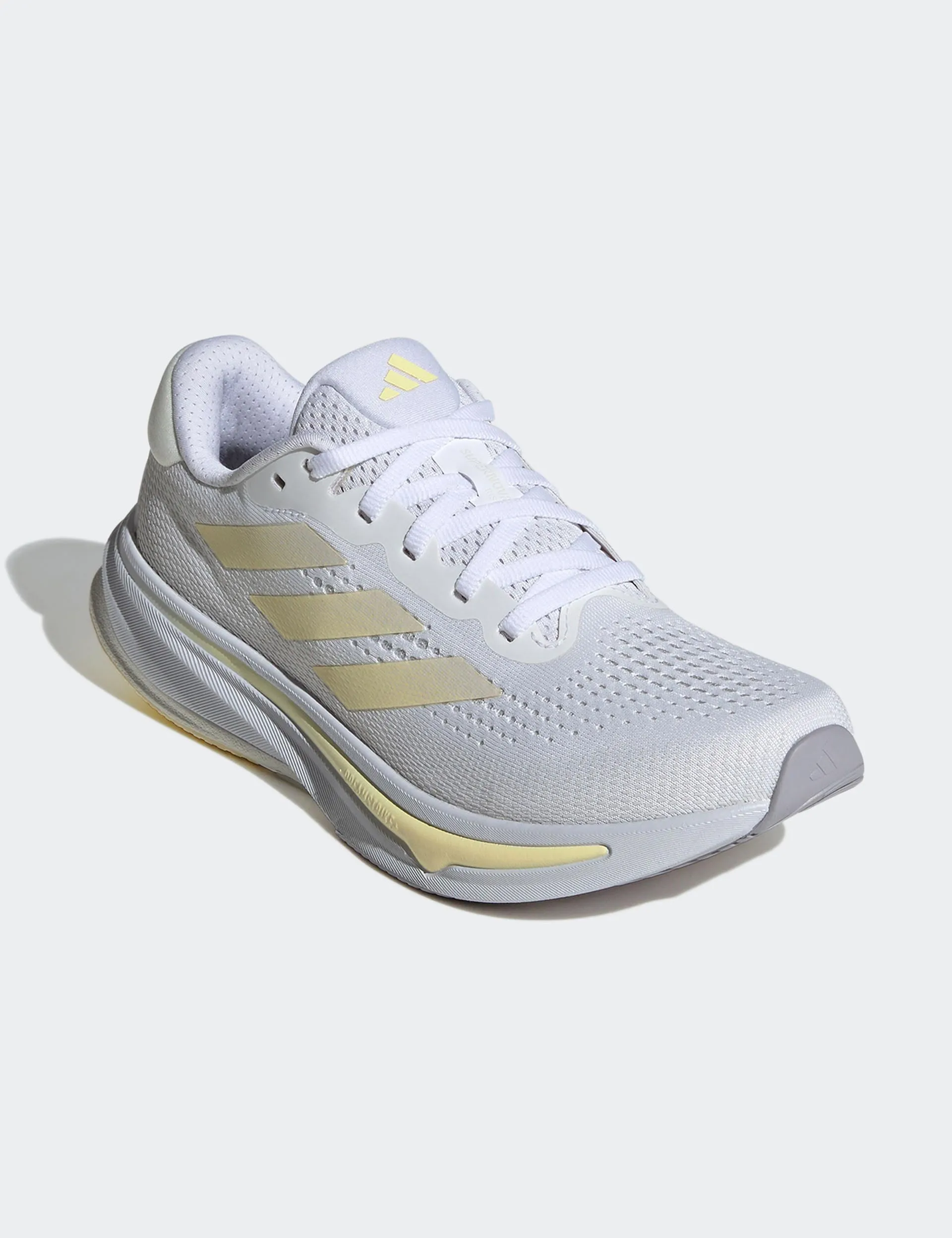 Supernova Rise Running Shoes - Cloud White/Zero Metallic/Almost Yellow