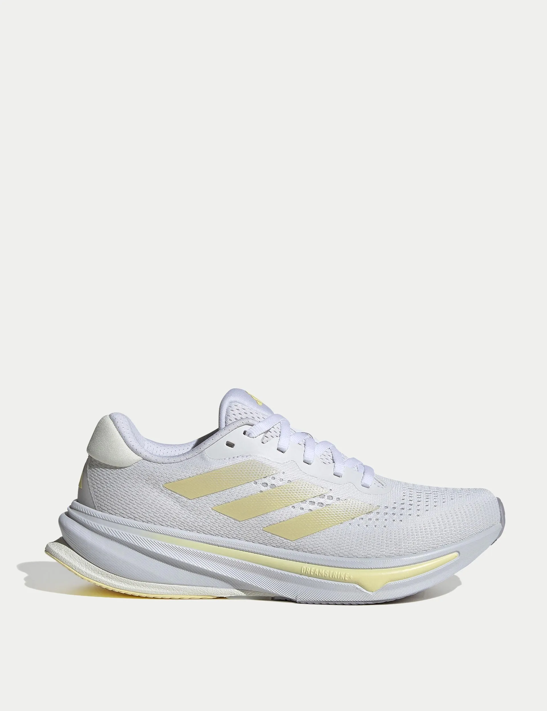 Supernova Rise Running Shoes - Cloud White/Zero Metallic/Almost Yellow