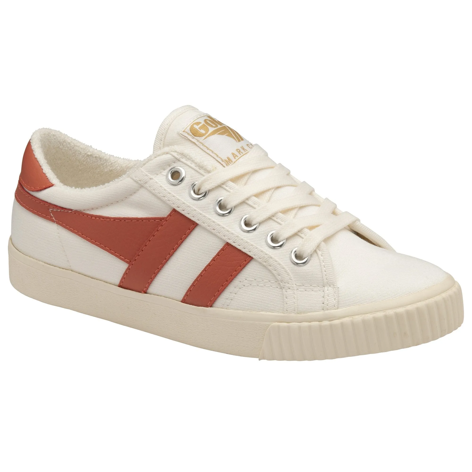 Tennis Mark Cox Trainer (Off White   Hot Coral)