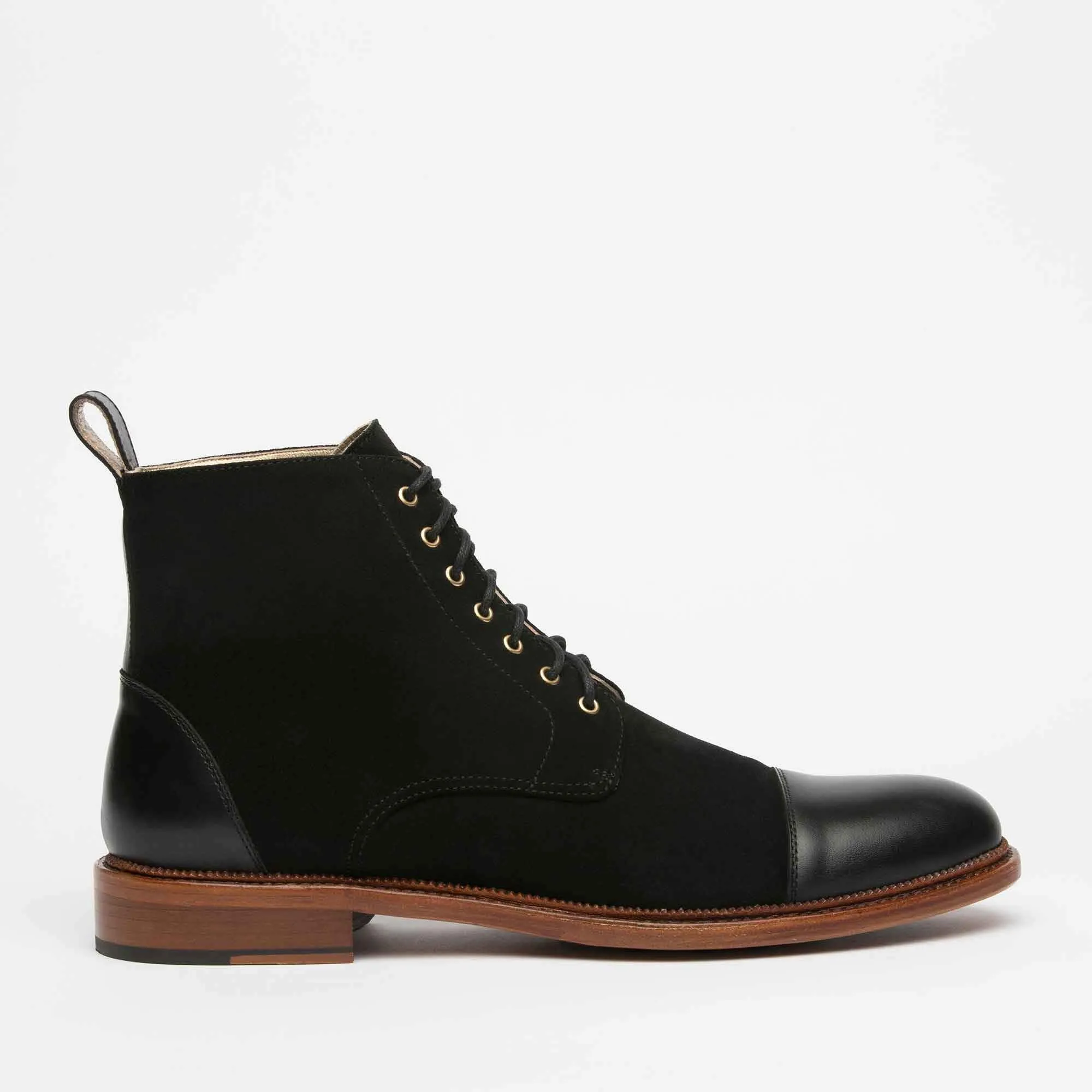 The Troy Boot in Black