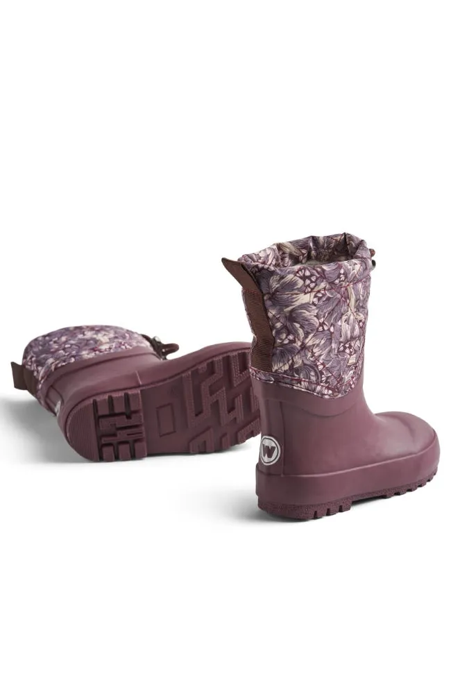 Thermo Rain/Snowboot Drizzle - Purple Tulips