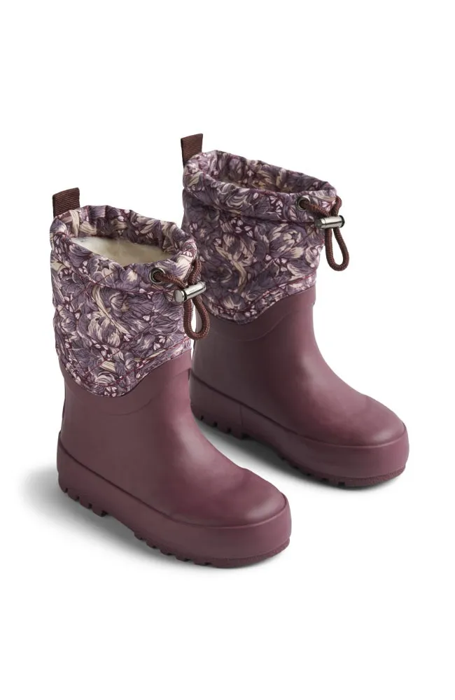 Thermo Rain/Snowboot Drizzle - Purple Tulips