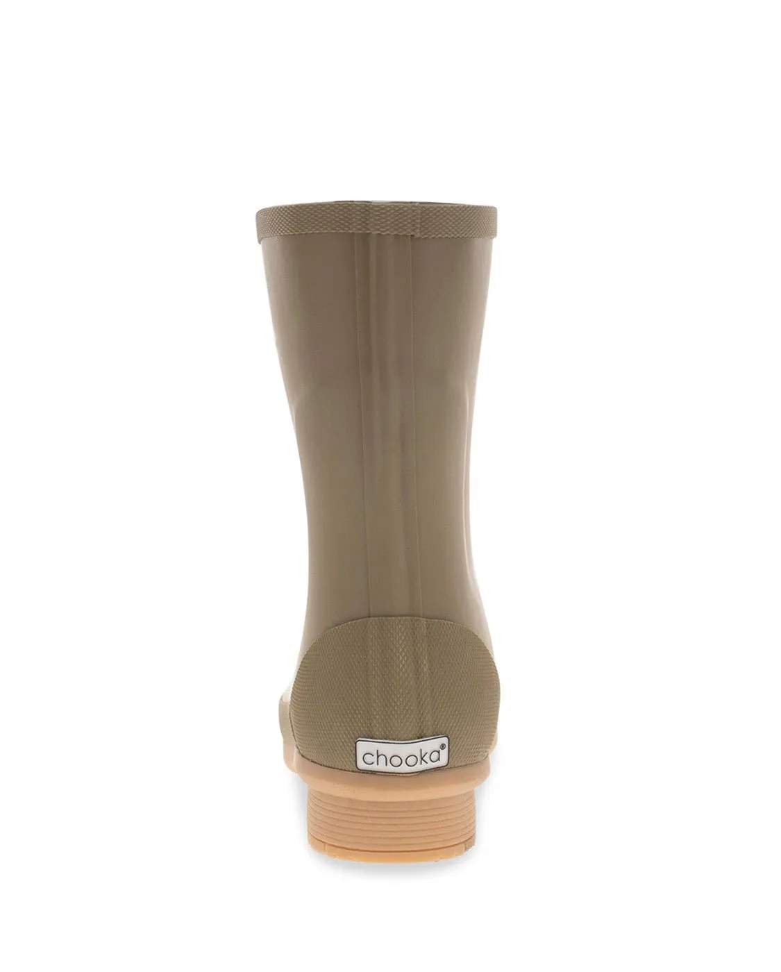 Tie Mid Rain Boot - Moss