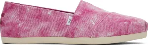 Toms Alpargata Fuchsia White Womens Espadrilles Slipons