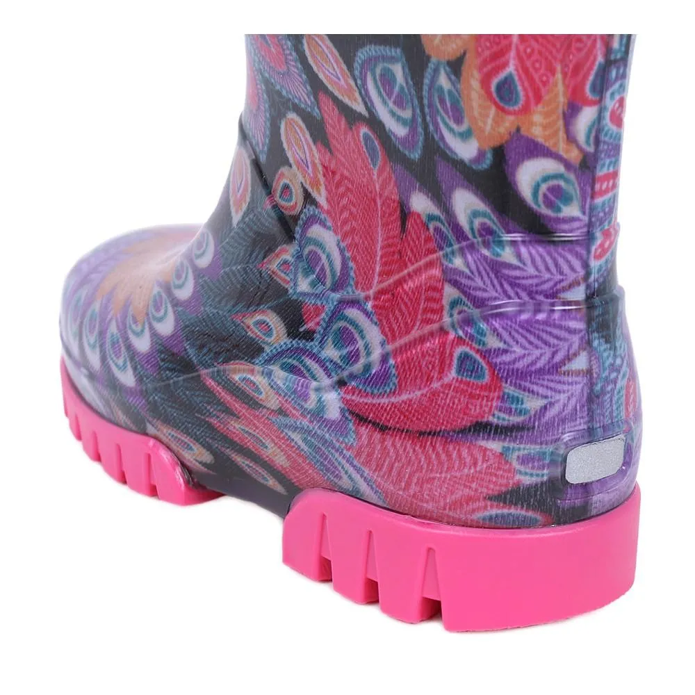 Toughees Demar Girls Wellington Rain Boots